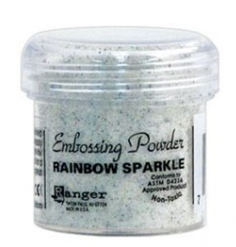 Embossingpulver Rainbow Sparkle