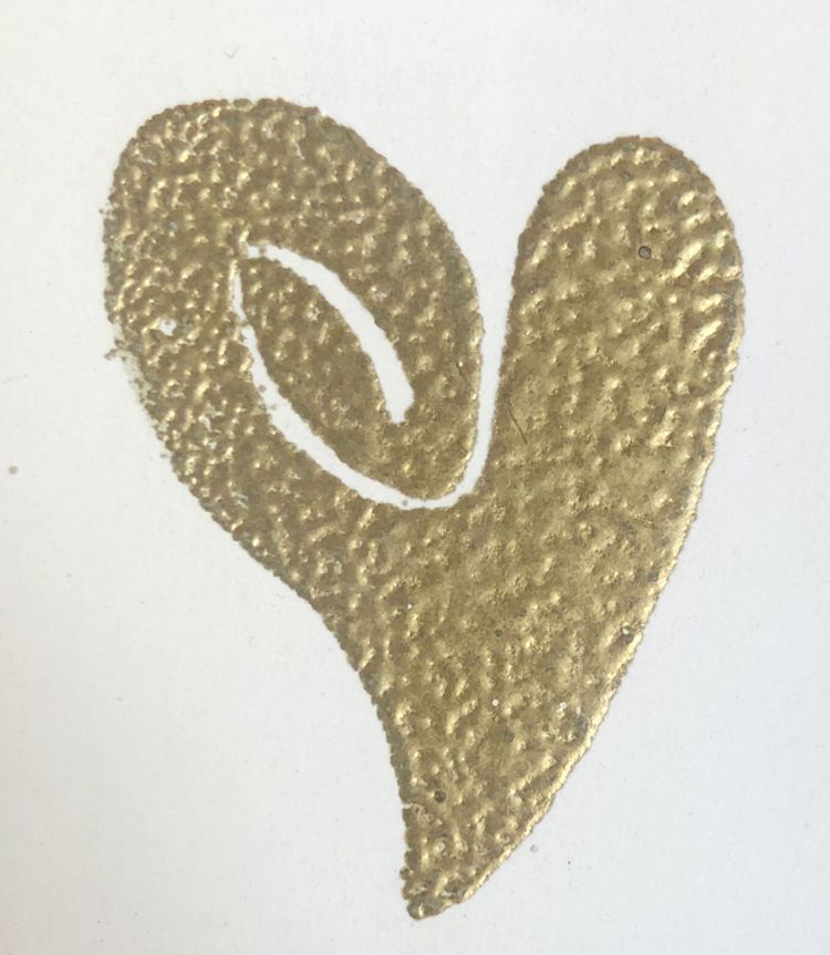Embossingpulver guld