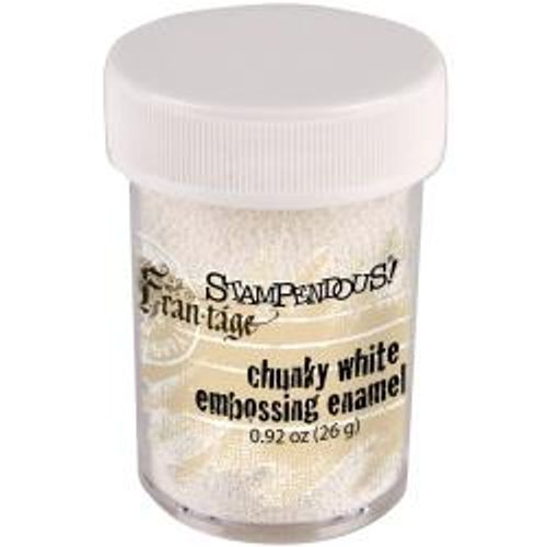 FranTage Embossing Enamel White