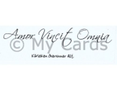 Amor Vincit Omnia