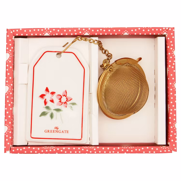 Greengate Tea infuser Avery white
