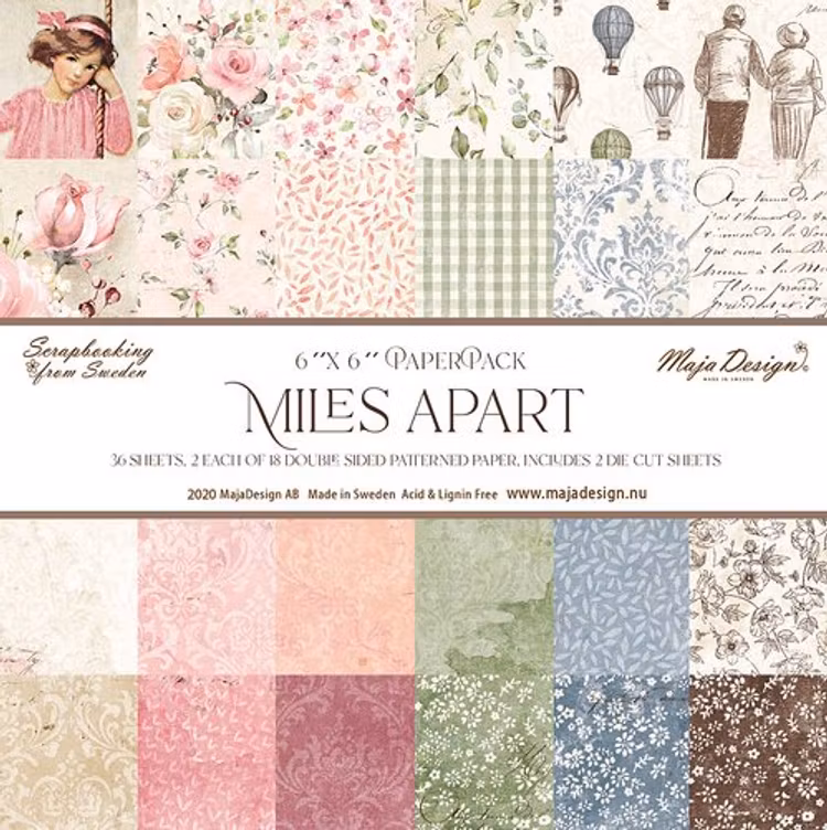 Maja Design Paper pack Miles Apart