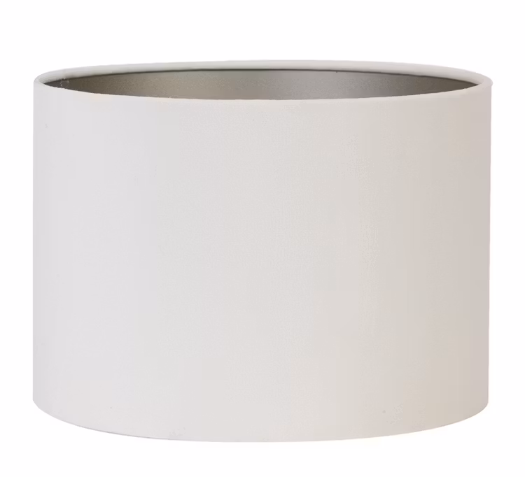 Lampskärm Velours offwhite 30cm