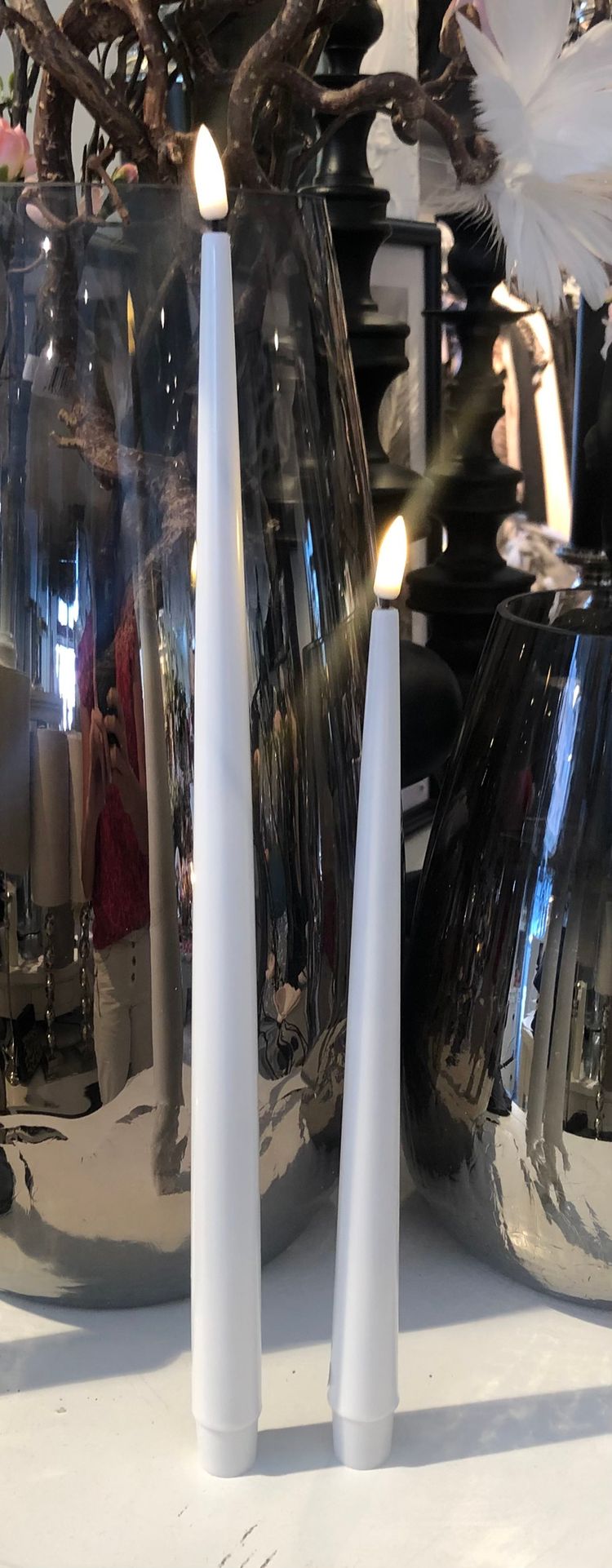 Batteriljus Kronljus