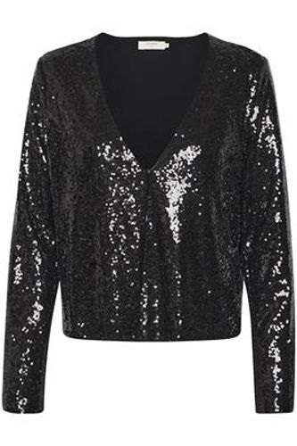 Cream Cupid Sequin Blazer