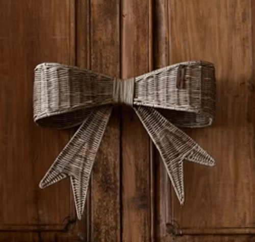 Riviera Maison Rustic Rattan Jacky Bow Door Decoration