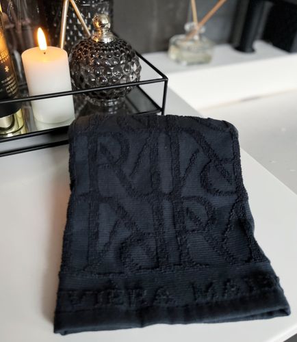 Riviera Maison Handduk svart