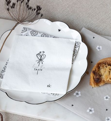 BC Collection Dessert plate ruffle