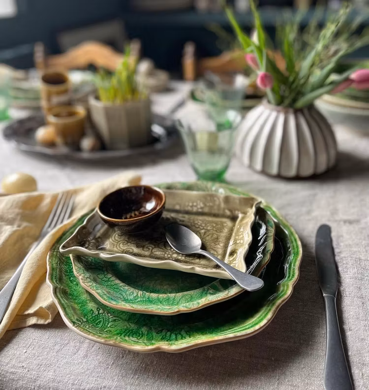 Sthål Dinner plate Seaweed