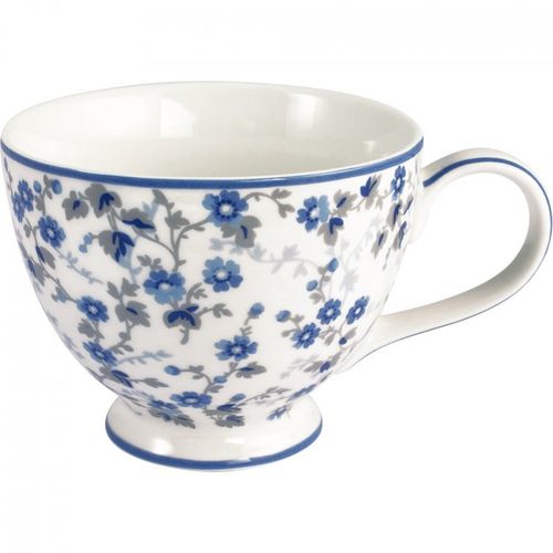Greengate teacup Monica dusty blue