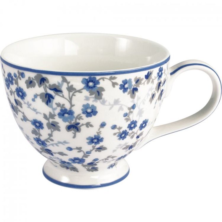 Greengate teacup Monica dusty blue