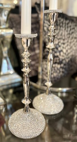 Ljusstake Mira strass