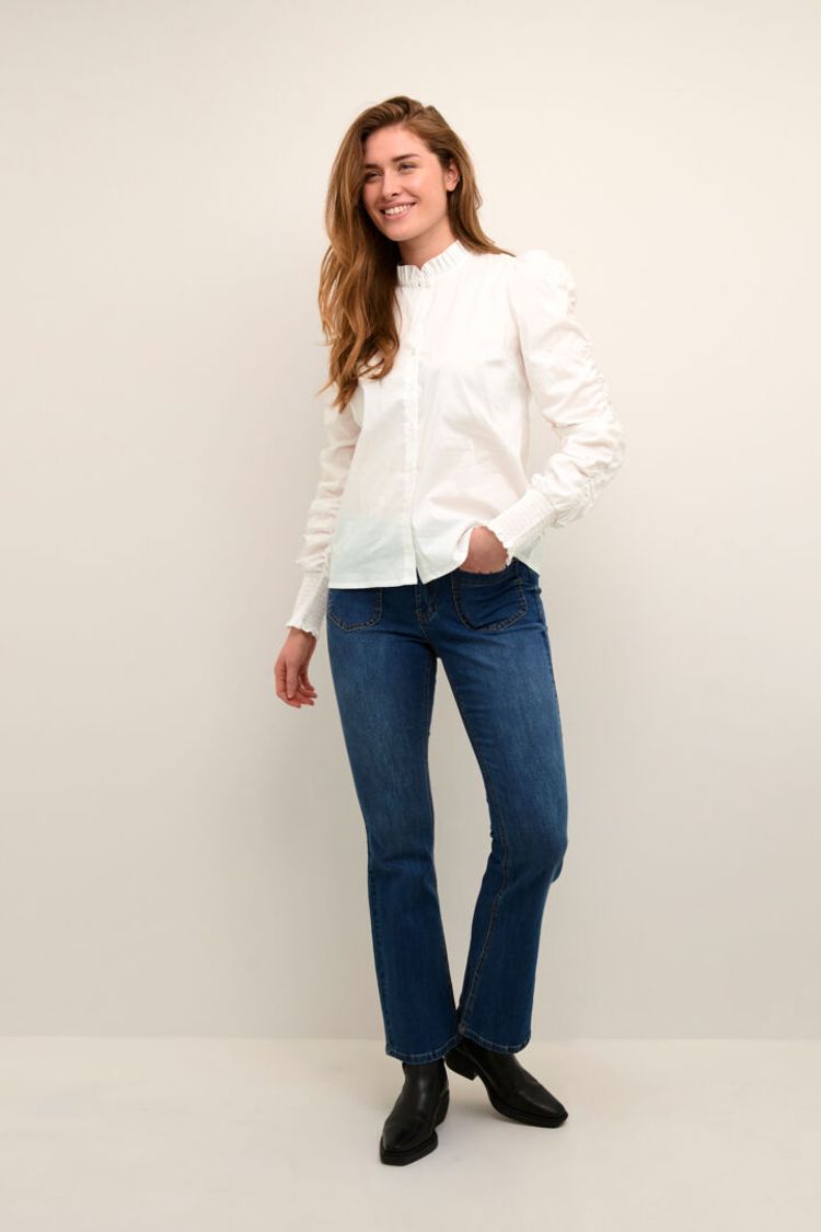 Culture Antoinett Puff Shirt Spring Gardenia