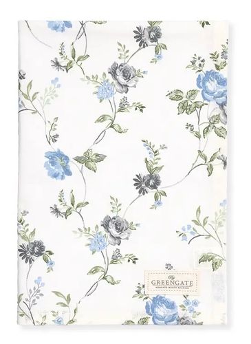 Greengate Tea towel Celestine white