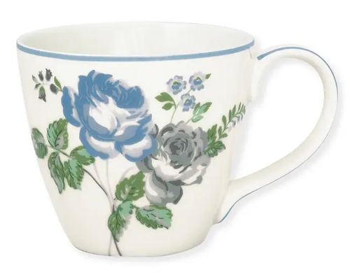 Greengate mug Celestine white