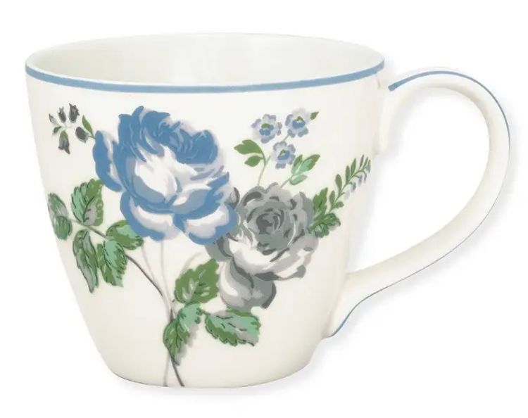 Greengate mug Celestine white