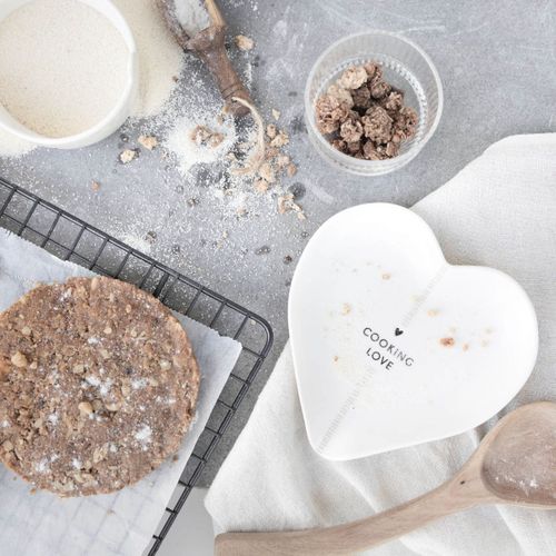 BC Collection Heart plate Cooking love