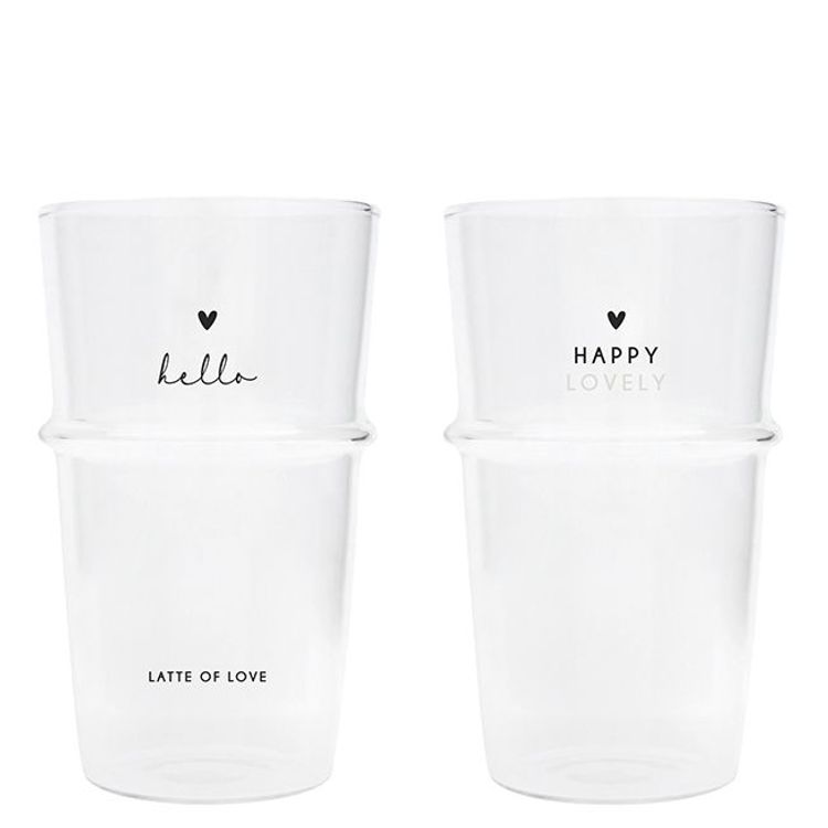 BC Collection Latte Glas