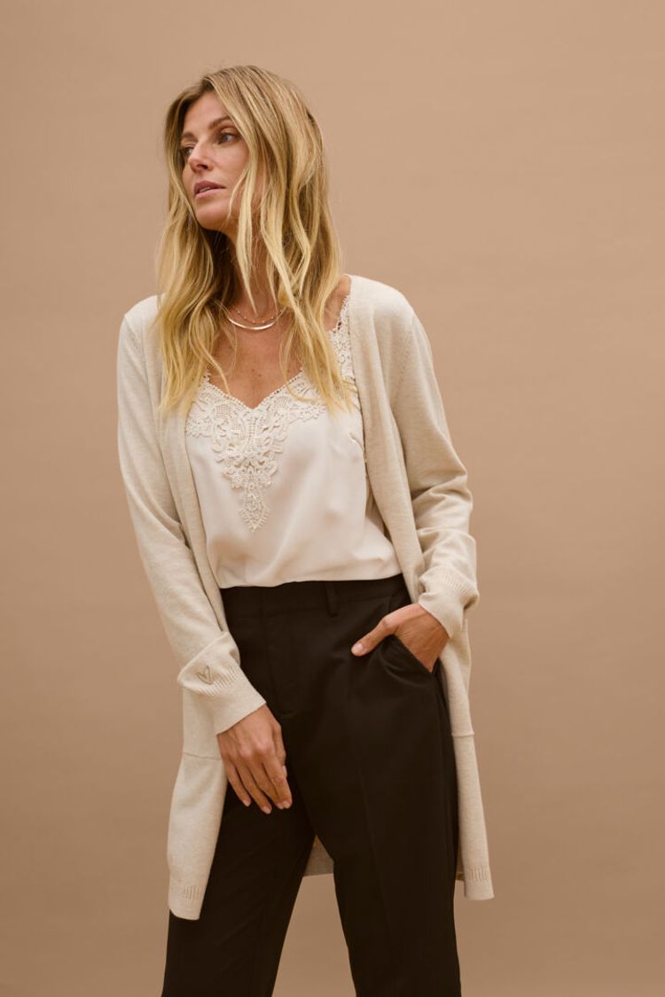 Cream Anna Top Snow white