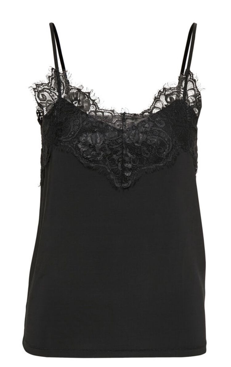 Soaked in luxury Clara Singlet black