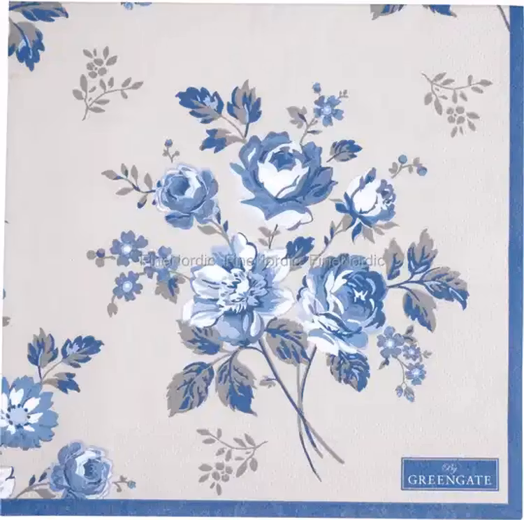 Greengate Napkin Harmony pale grey