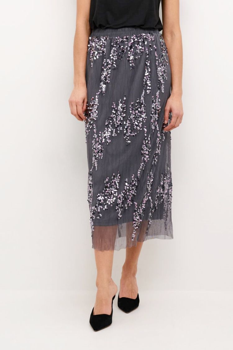 Culture Anjelica Skirt steel grey