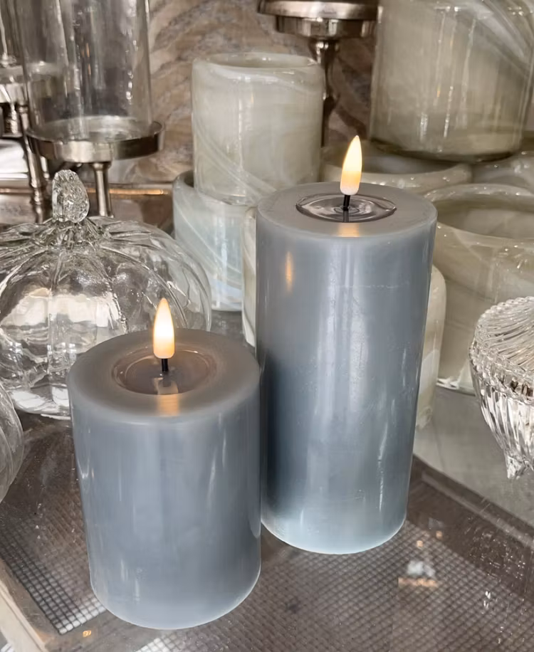 Batteriljus grå