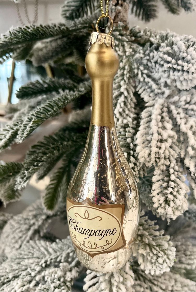 Champagneflaska guld