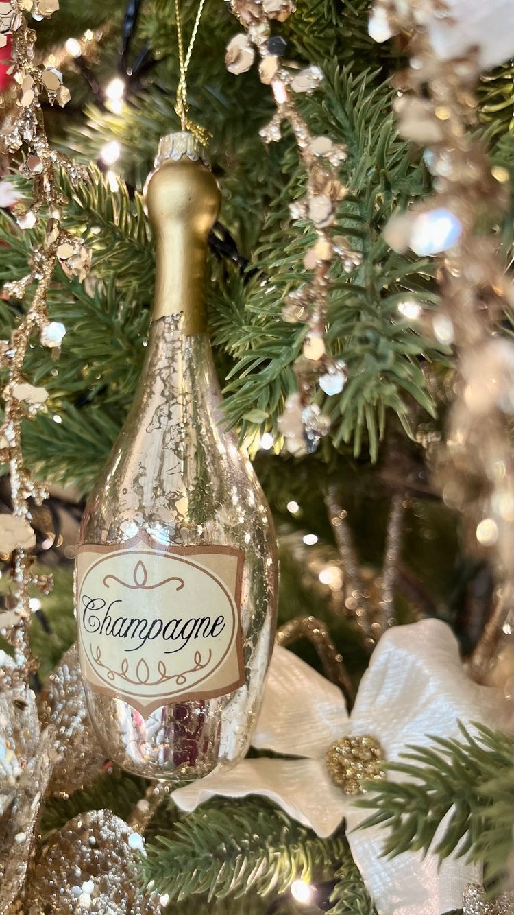 Champagneflaska guld