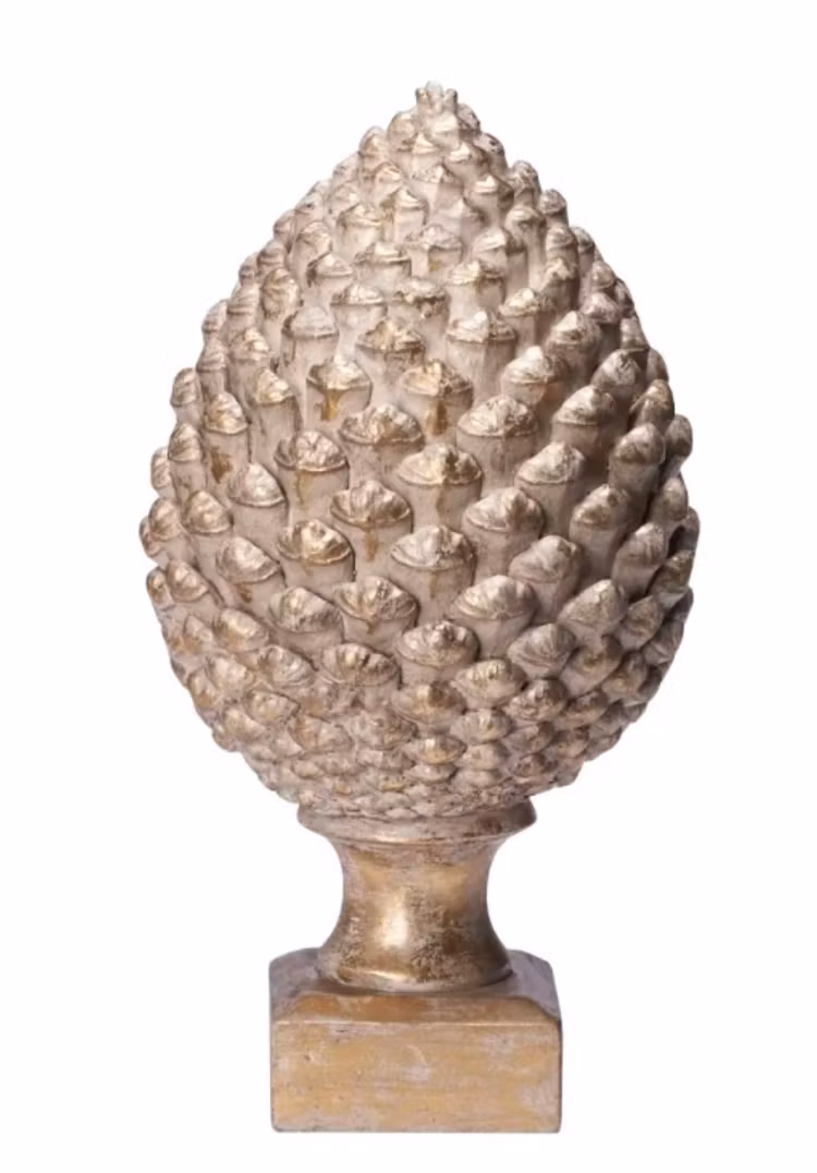 Lene Bjerre Serafina pine cone antique light gold large