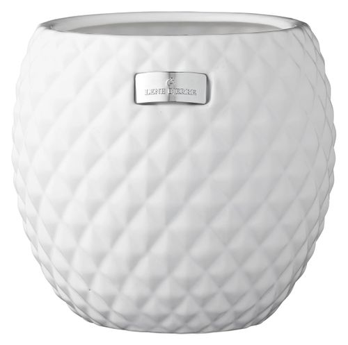 Lene Bjerre Rosabelle flower pot white