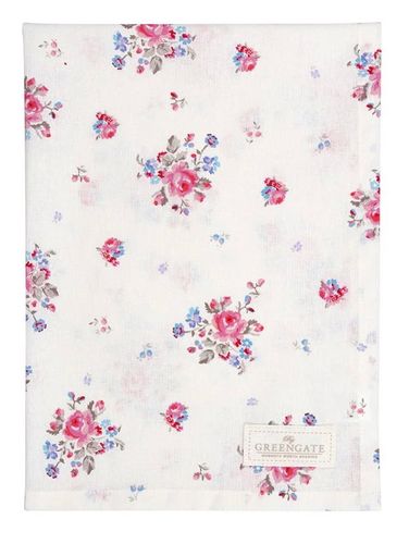 Greengate Tea towel Elysia white