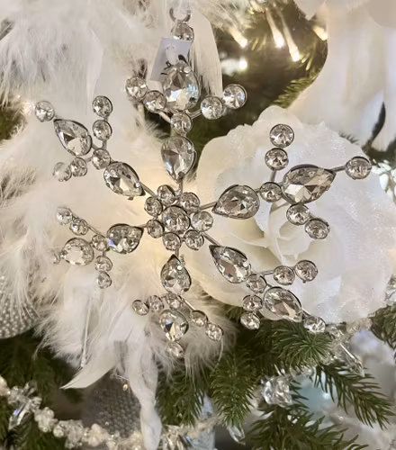Snowflake strass