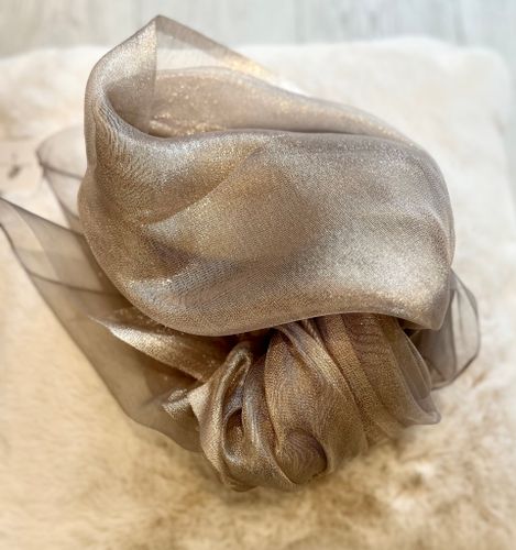 Scarf Glitter Taupe
