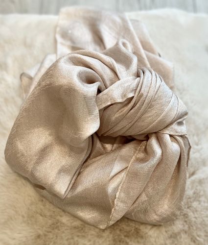 Scarf Luxa ljusbeige