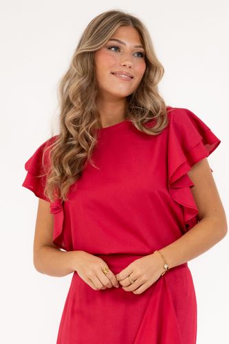 CC Collection Vanessa Blouse Scarlet red