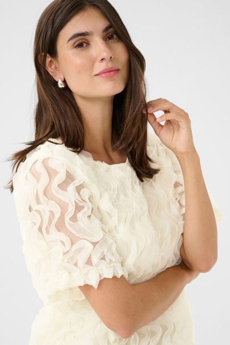 Culture Faunia Blouse whitecap