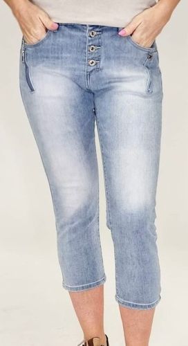 Place du jour caprishorts jeans ljusa