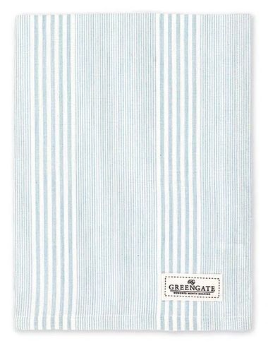 Greengate Tea Towel Glenda pale blue