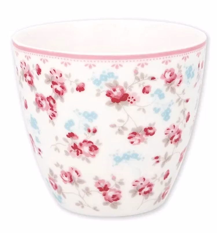 Greengate Latte cup Elsy white