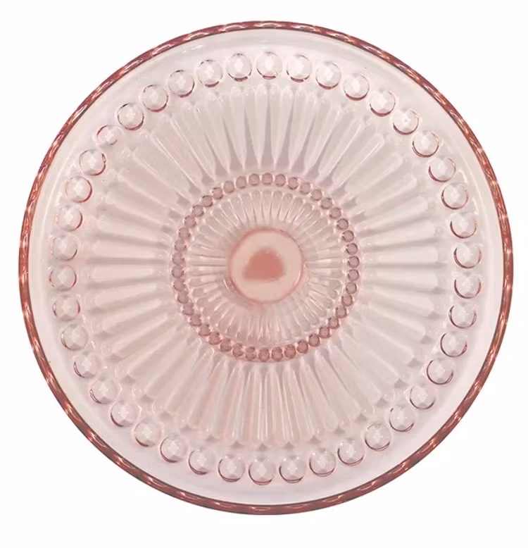Greengate plate Alice pale pink