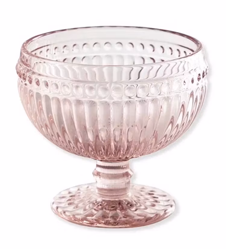 Greengate dessert bowl Alice pale pink