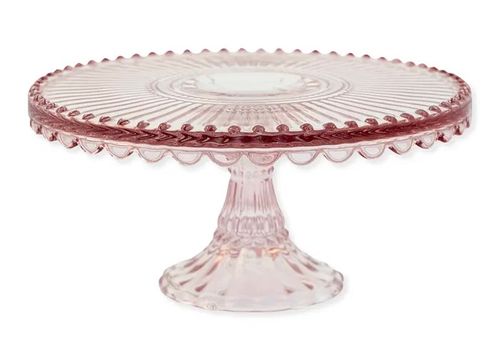 Greengate cake stand Alice pale pink