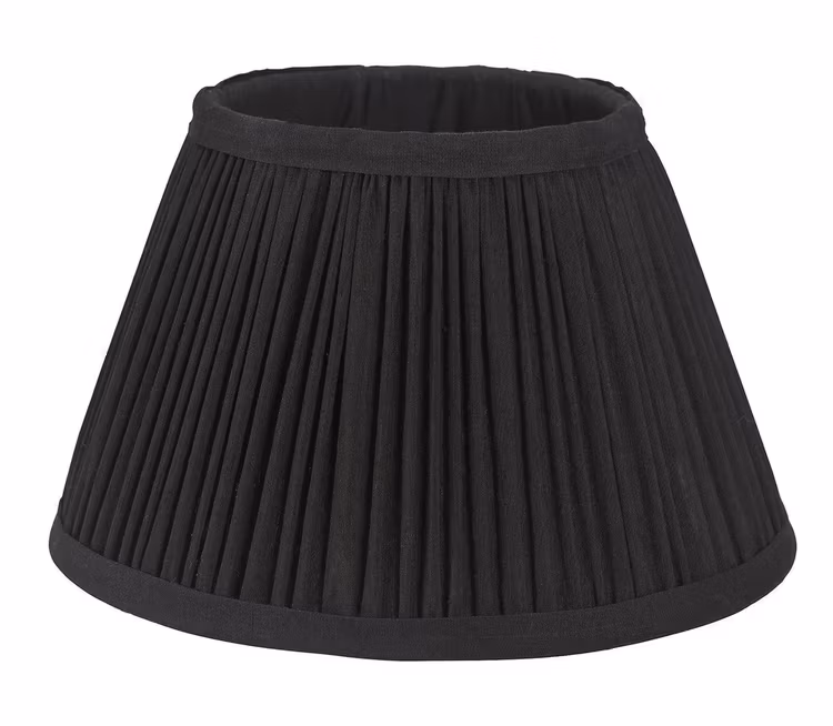 Lampskärm Silk svart
