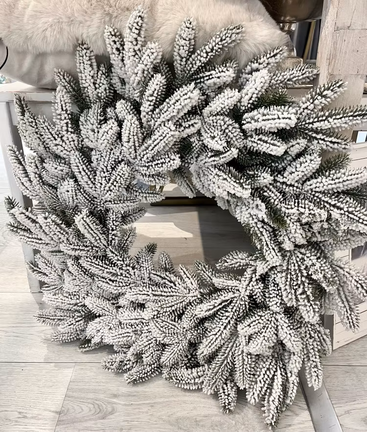Krans glittersnö