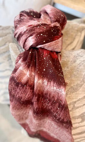 Scarf Dotty röd