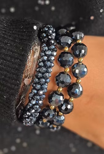 Armband Hanna mörkblå