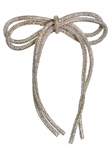 Strass-rosett