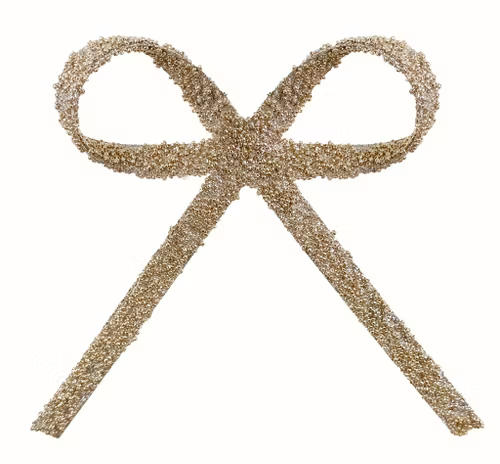 Rosett pärlor champagne