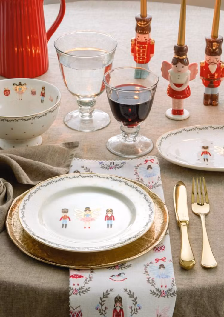 Greengate plate gold medium